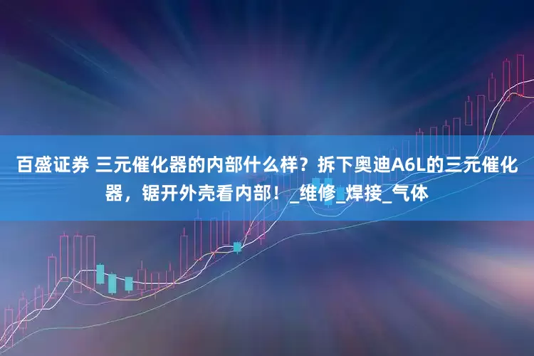 百盛证券 三元催化器的内部什么样？拆下奥迪A6L的三元催化器，锯开外壳看内部！_维修_焊接_气体